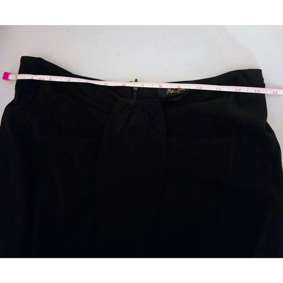 Mes Demoiselles Paris Elegant Tailored Black Maxi Skirt Size 36 Evening Cocktail - Picture 11 of 13